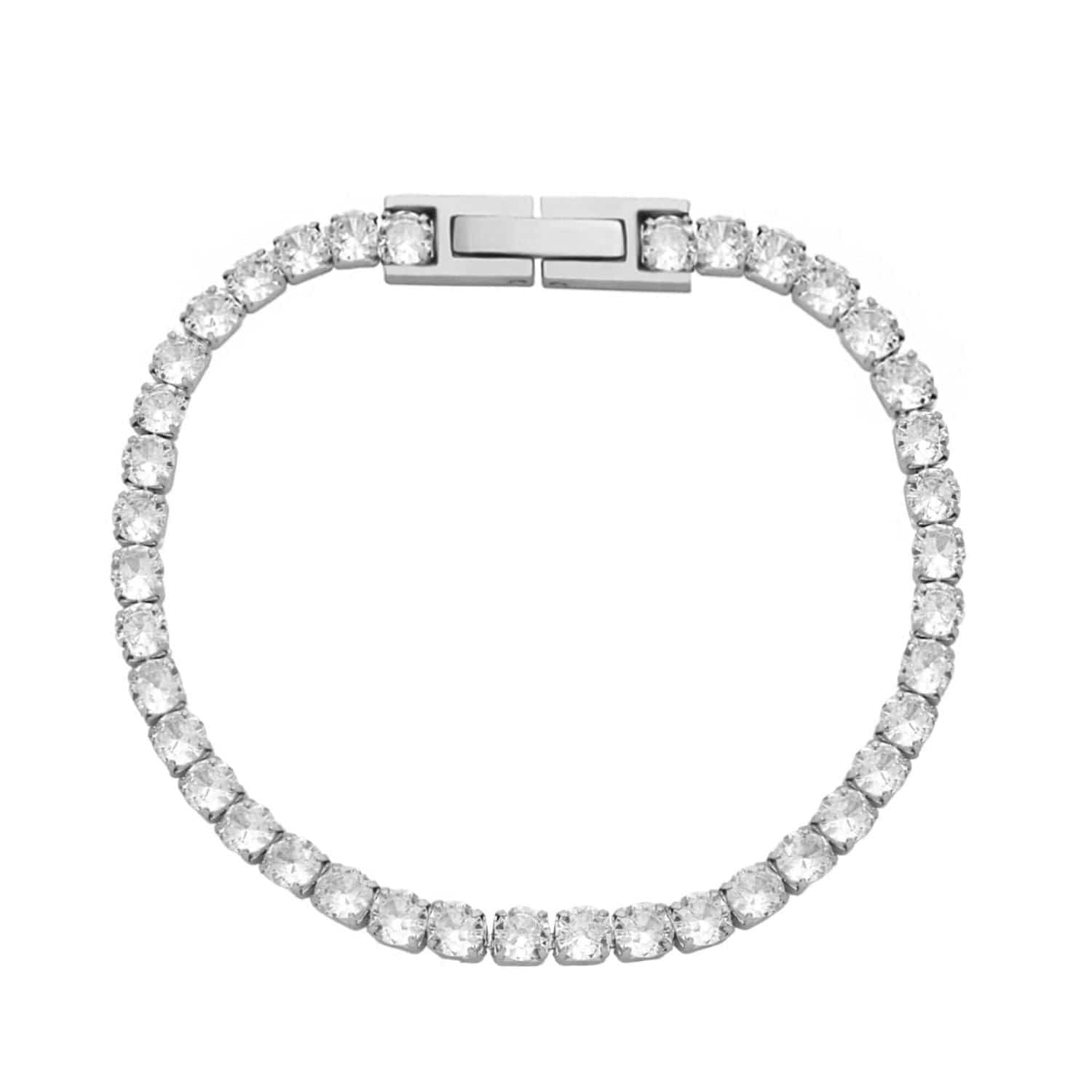 BohoMoon Stainless Steel Belgravia Bracelet Silver