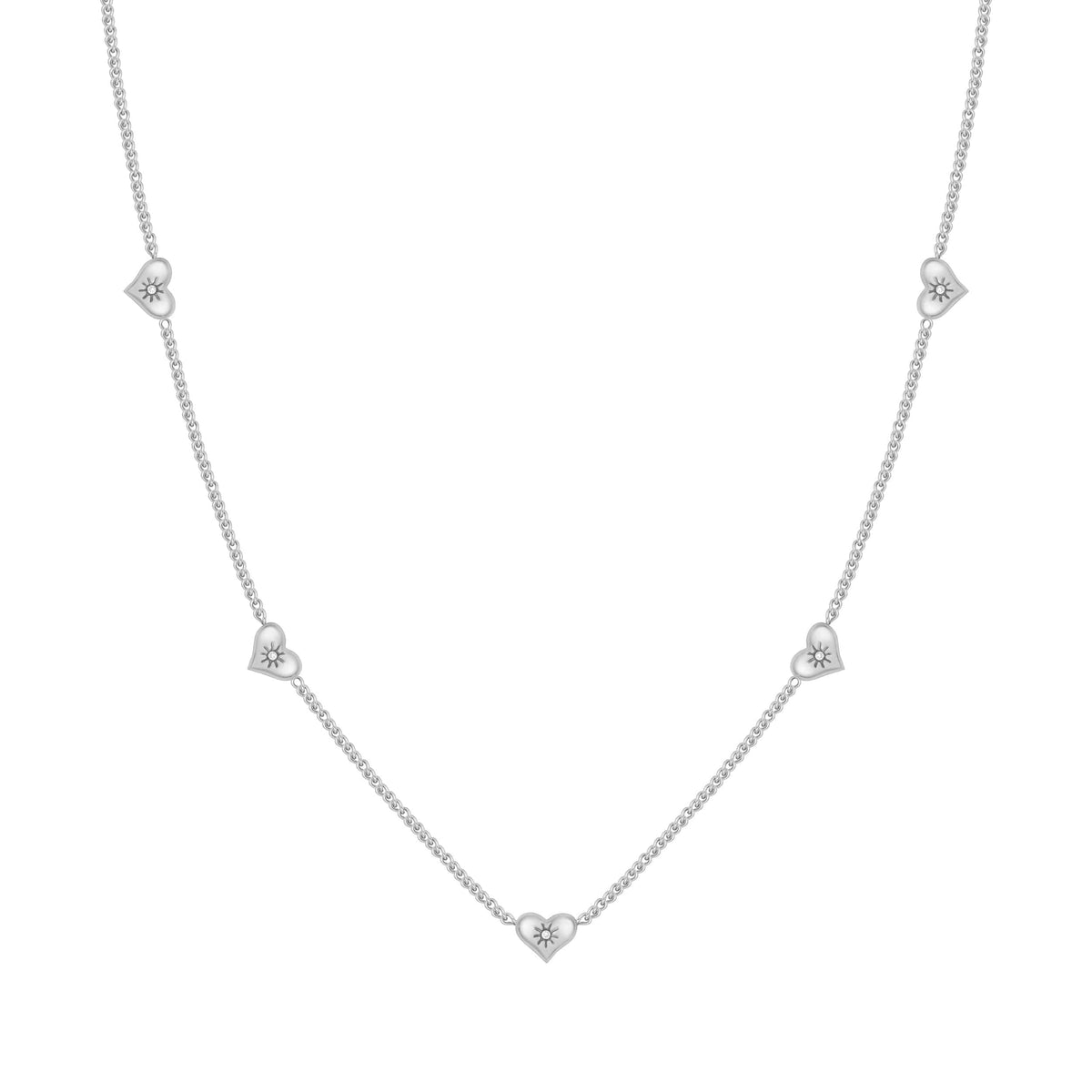 Bohomoon Stainless Steel Clara Heart Necklace