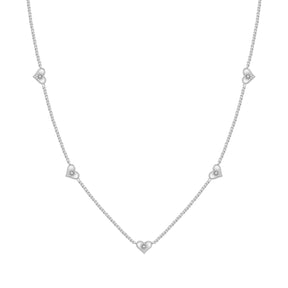 Bohomoon Stainless Steel Clara Heart Necklace