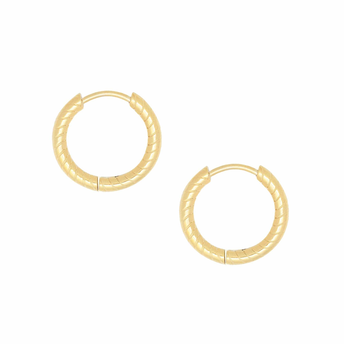 Bohomoon Stainless Steel Daze Hoop Earrings