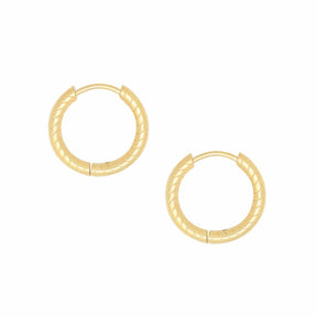 Bohomoon Stainless Steel Daze Hoop Earrings