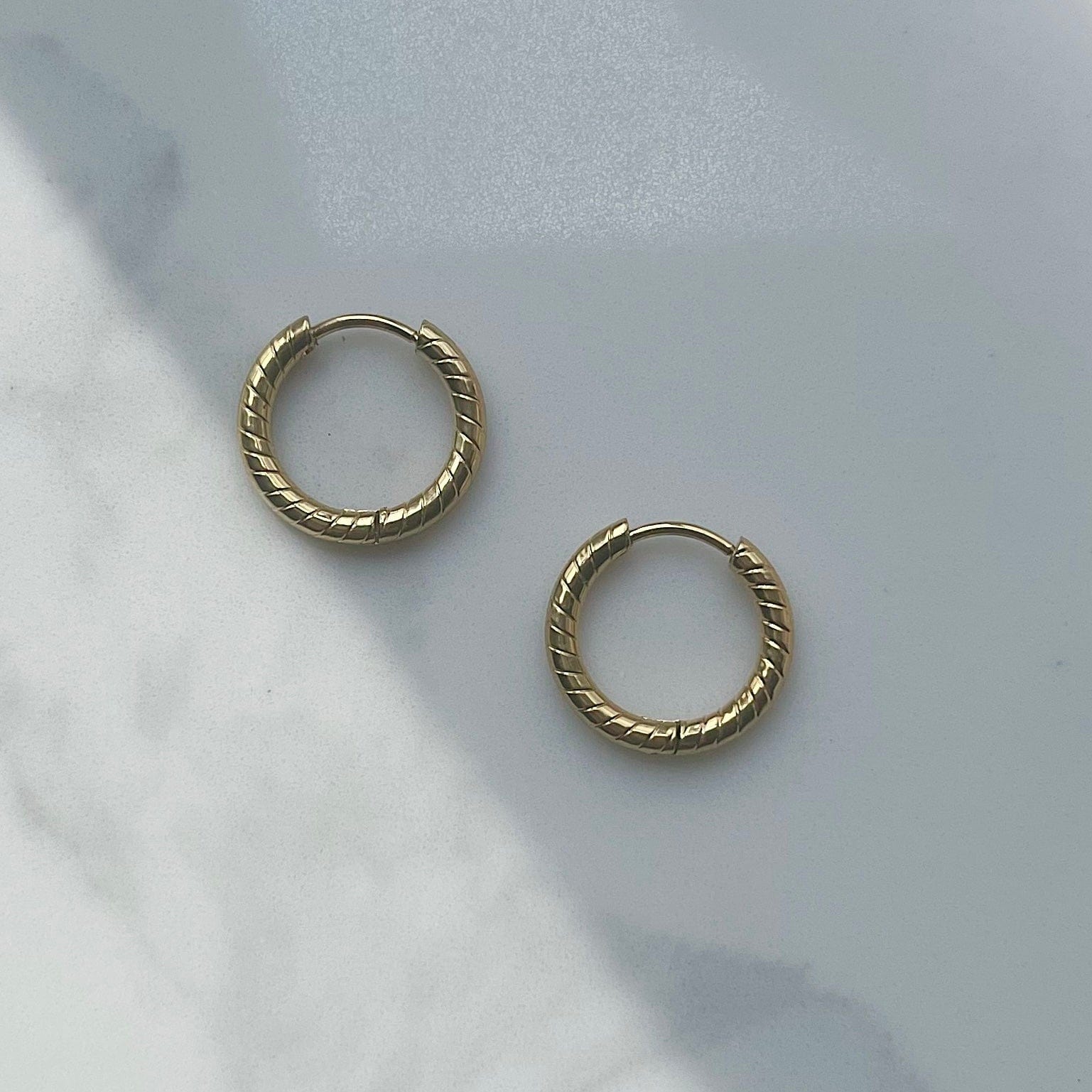 Bohomoon Stainless Steel Daze Hoop Earrings