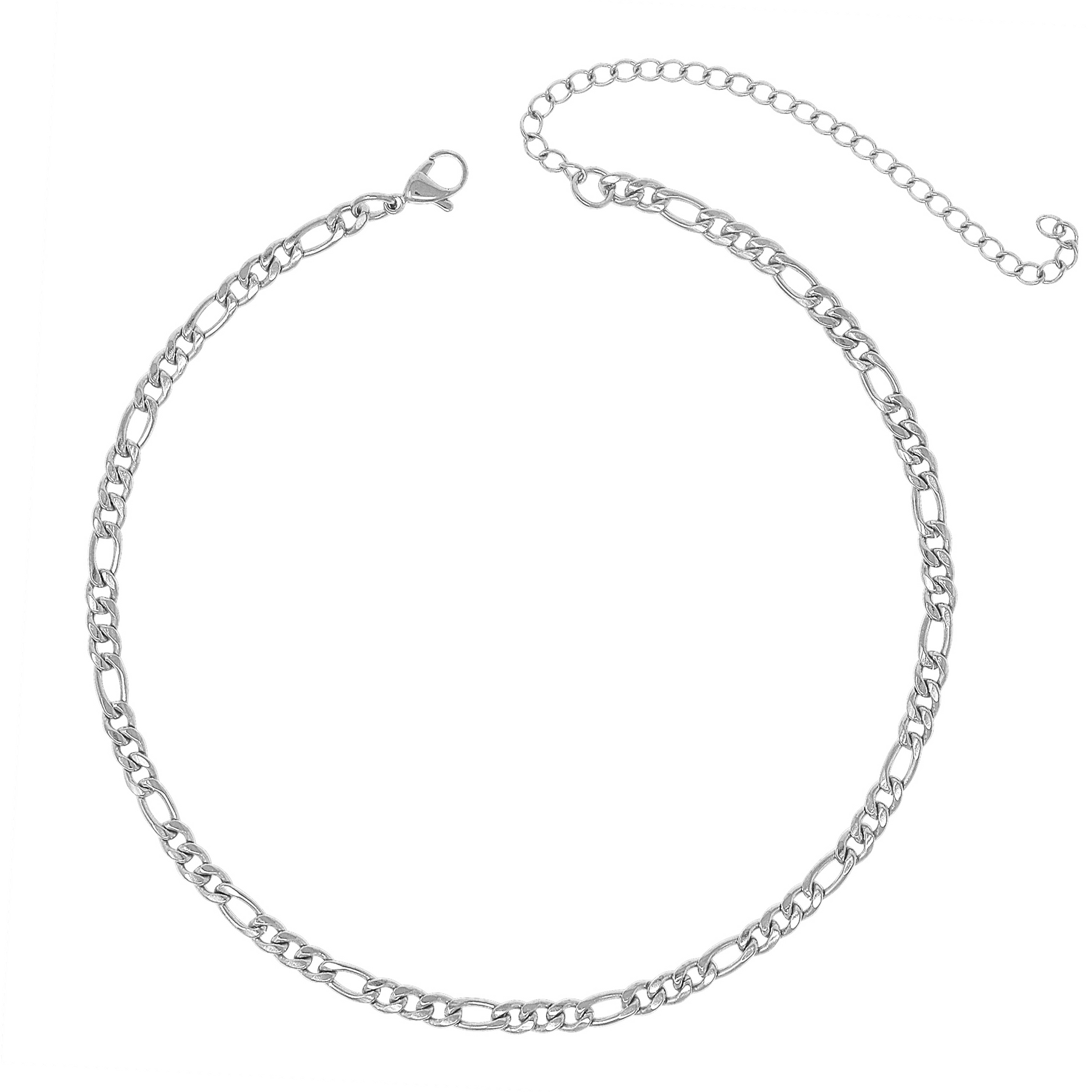 BohoMoon Stainless Steel Ola Figaro Choker Silver / Choker