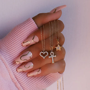 BohoMoon Stainless Steel Essie Necklace Gold