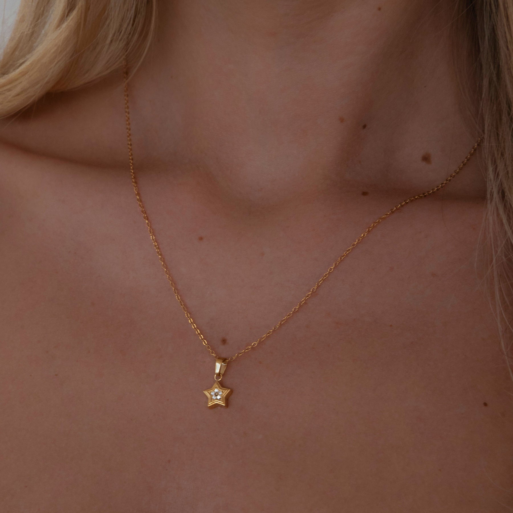 BohoMoon Stainless Steel Essie Necklace Gold