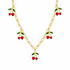 Bohomoon Stainless Steel Rouge Cherry Necklace