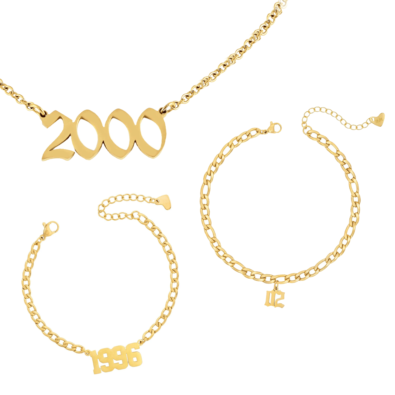 Bohomoon Stainless Steel Year Bundle - Gold