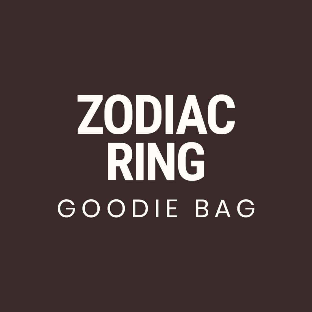 Zodiac Ring Goodie Bag